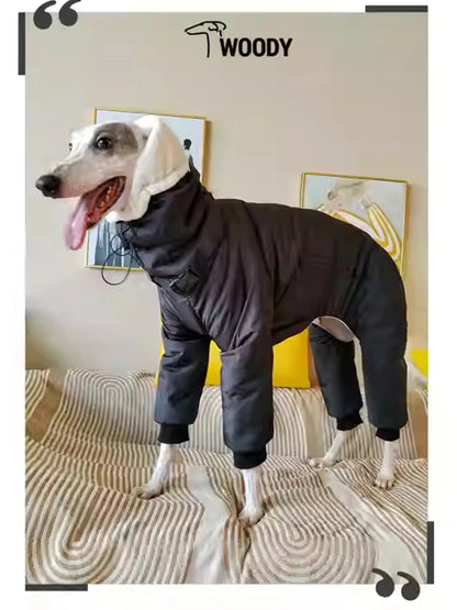 Winter Quilted Dog Jacket