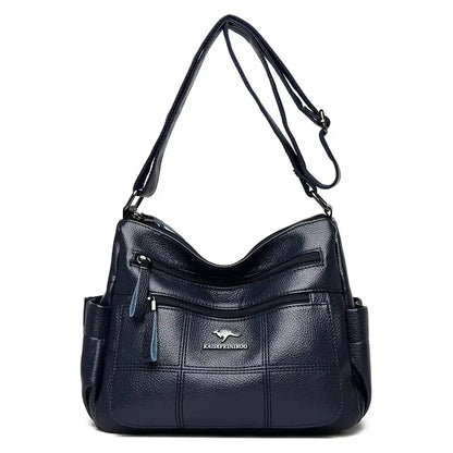 Large Capacity Women’s Leather Tote Handbag