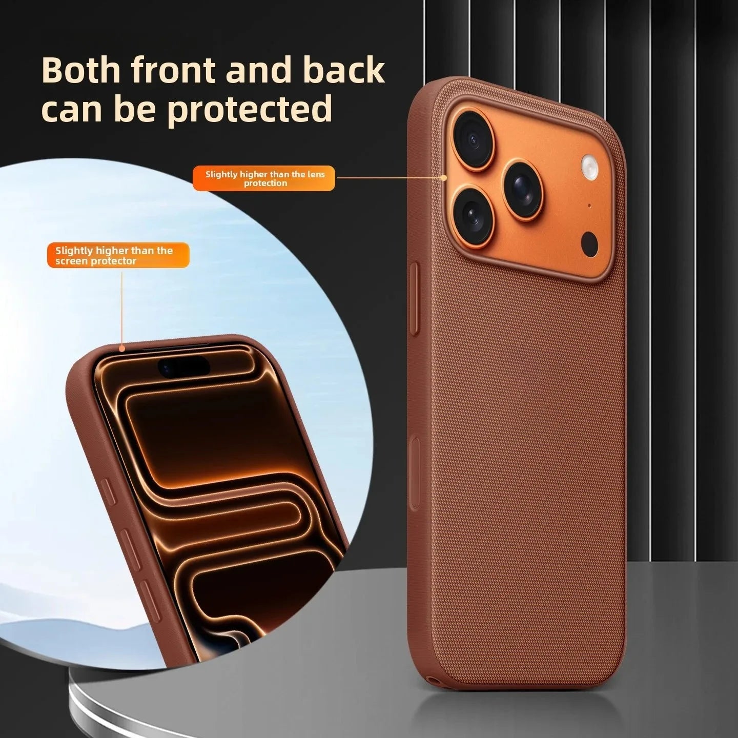 Microfiber Magnetic Protective Case for iPhone