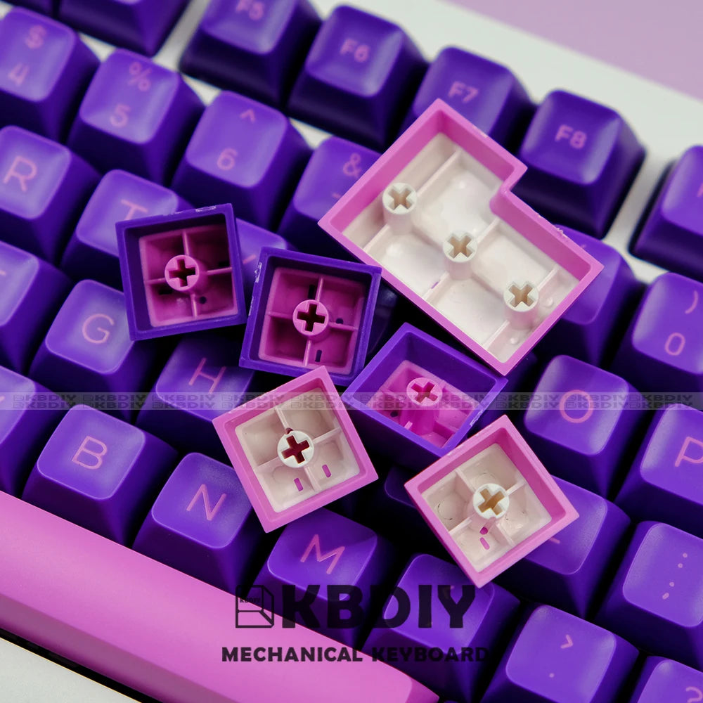 160-Key Double-Shot PBT SA Profile Keycaps for MX Mechanical Keyboards