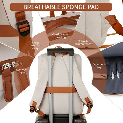 Simple Large Capacity Commuter Backpack