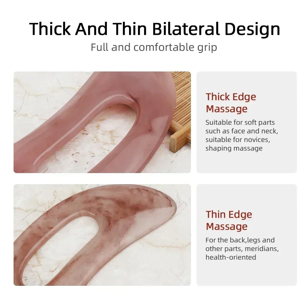 Resin Gua Sha Body Massage Tool