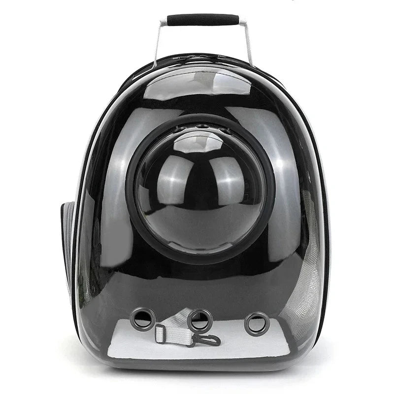 Transparent Space Capsule Pet Carrier Backpack – Portable Cat & Dog Bag