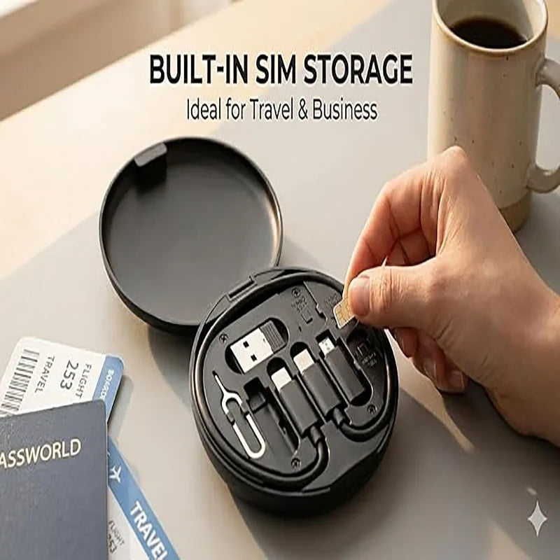Universal Multi-Port Charging Adapter Cable Kit