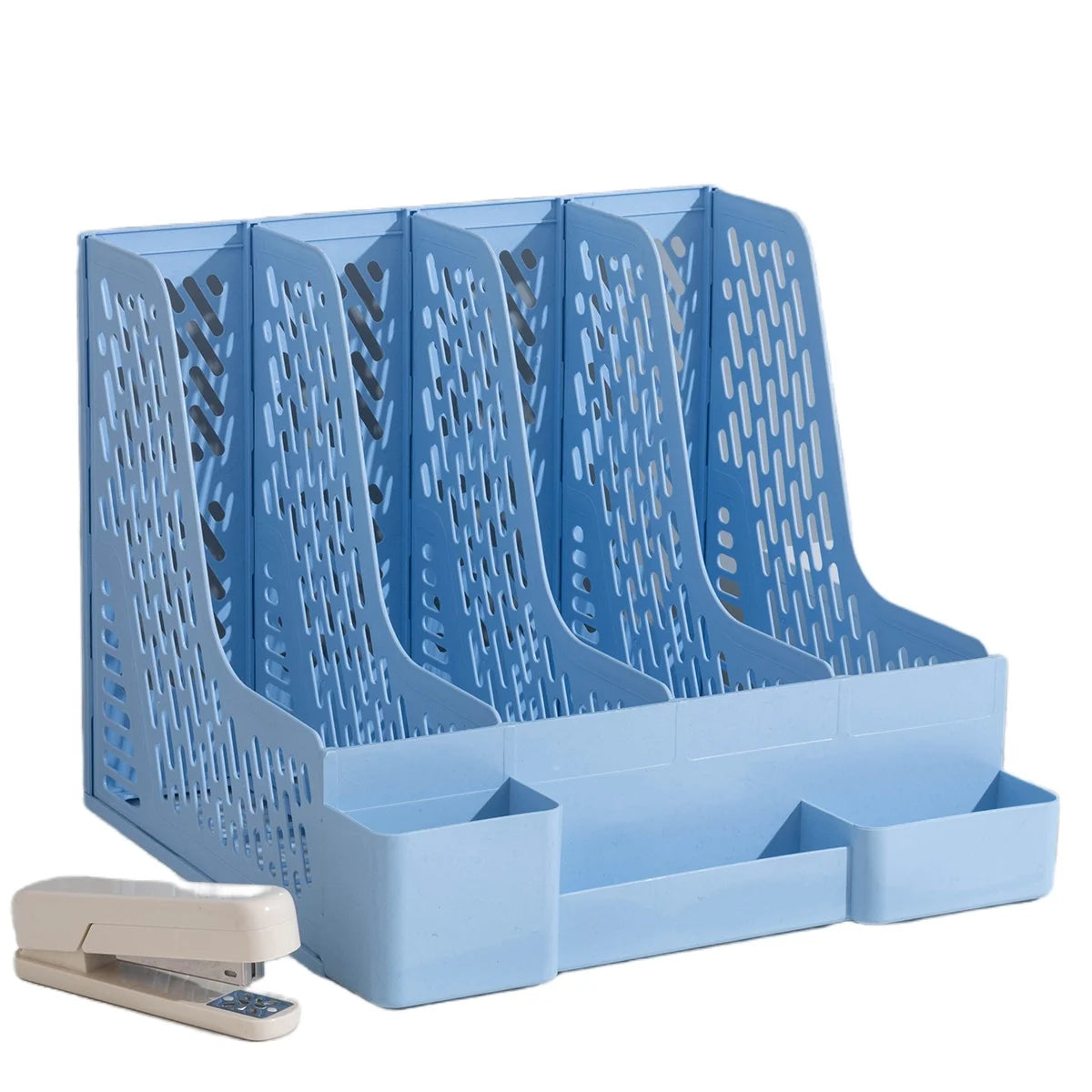 Desktop File Organizer with 4 Columns