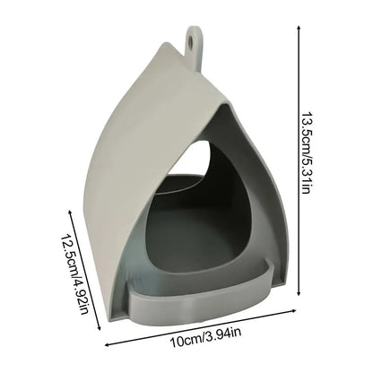Large Capacity Hanging Bird Feeder for Outdoor Gardens