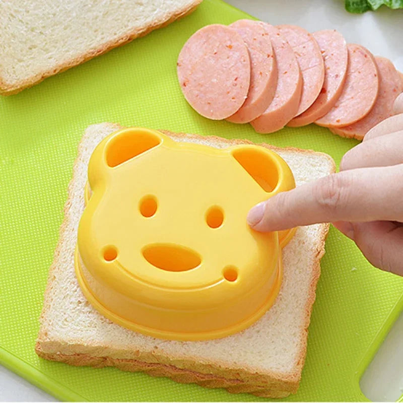 Cute Bear Sandwich Mold & Bread Crust Cutter