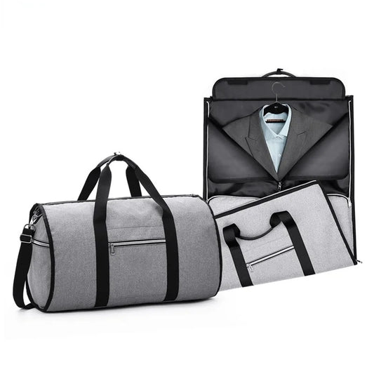 Portable Luxury Suit Storage Bag 2 in 1