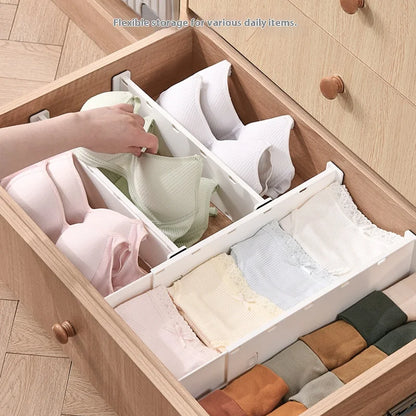 Adjustable Drawer Organizer Divider for Clothes & Storage