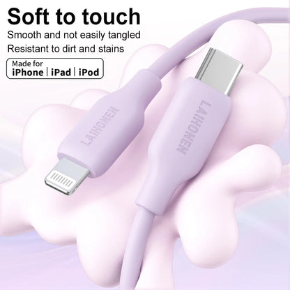 Silicone Lightning Fast Charge Cable