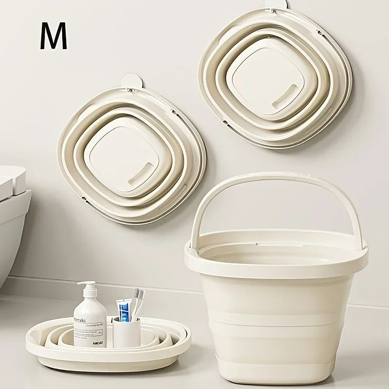 Collapsible Folding Bucket with Handle