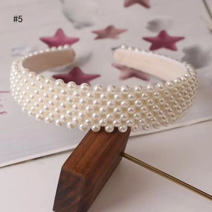 Retro Pearl Headband