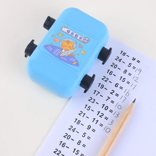Double Roller Multiplication Practice Stamp
