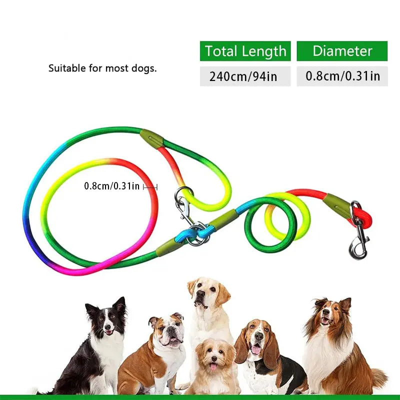 Reflective Hands-Free Dog Leash
