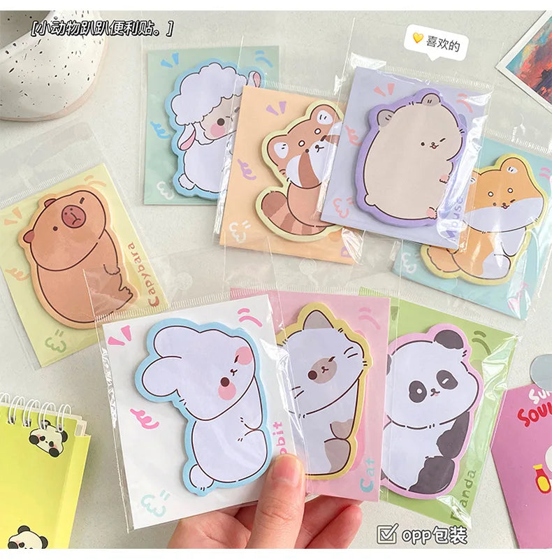 Cute Animal Sticky Notes