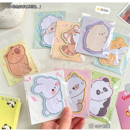 Cute Animal Sticky Notes