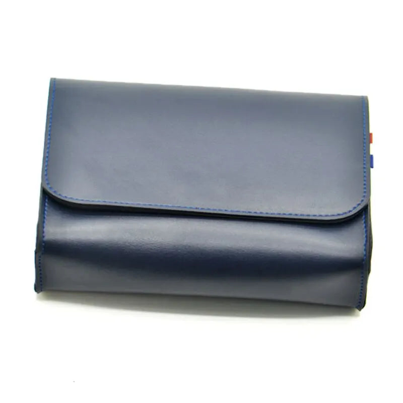 Compact PU Leather Cable & Charger Organizer