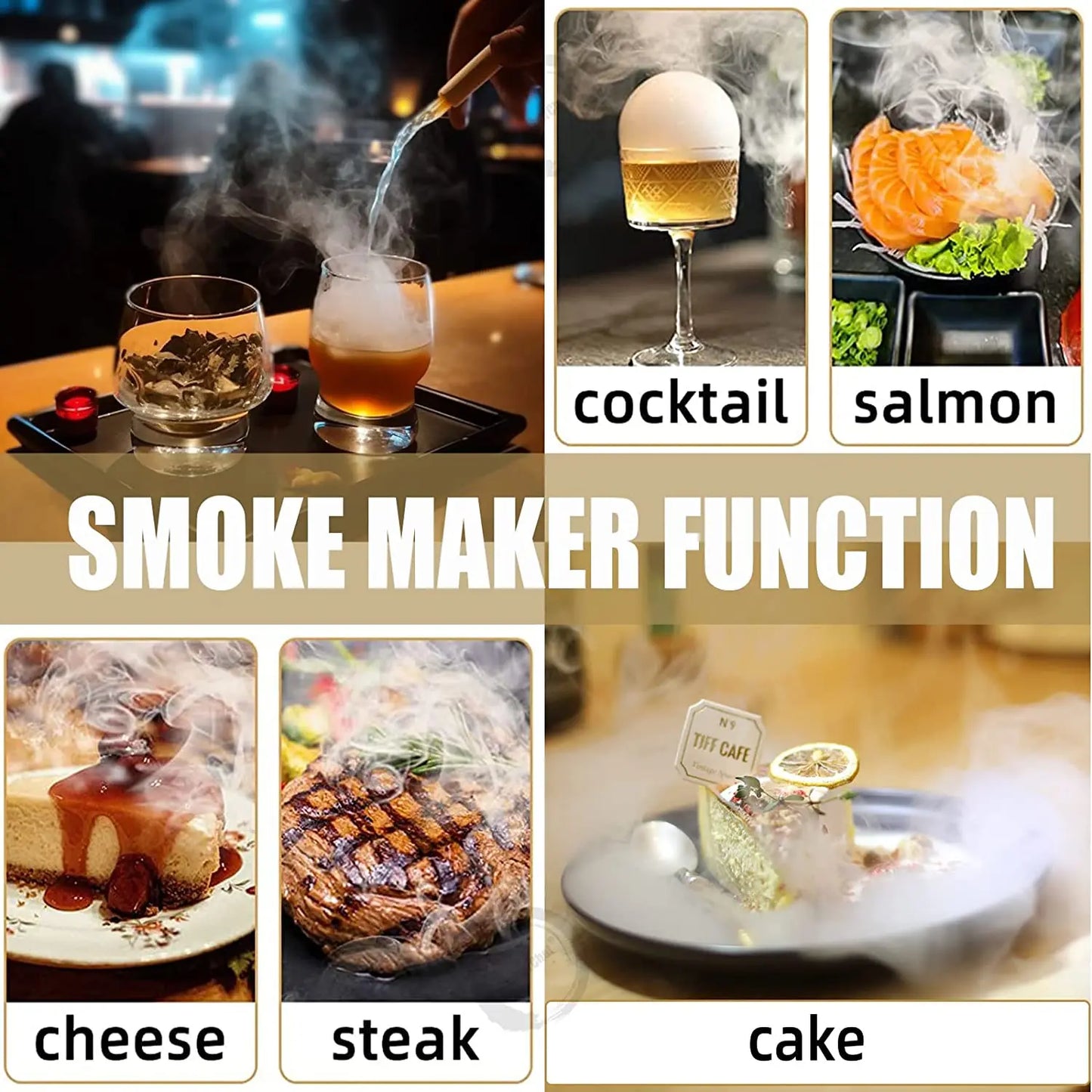 Cocktail Smoke Gun Kit