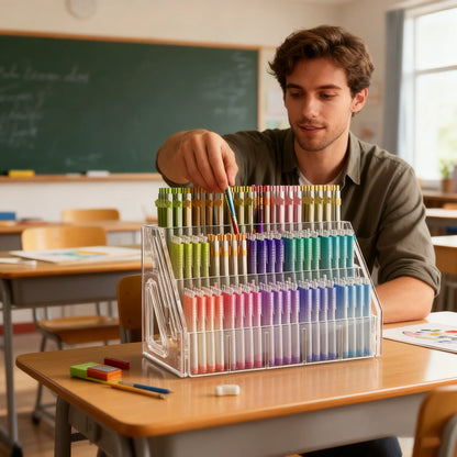 Acrylic Marker & Pen Organiser Rack