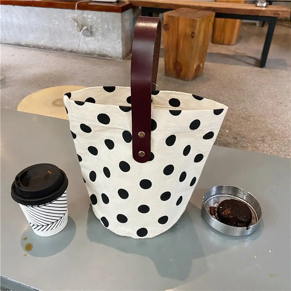 Korean Style Wave Point Shoulder Bag