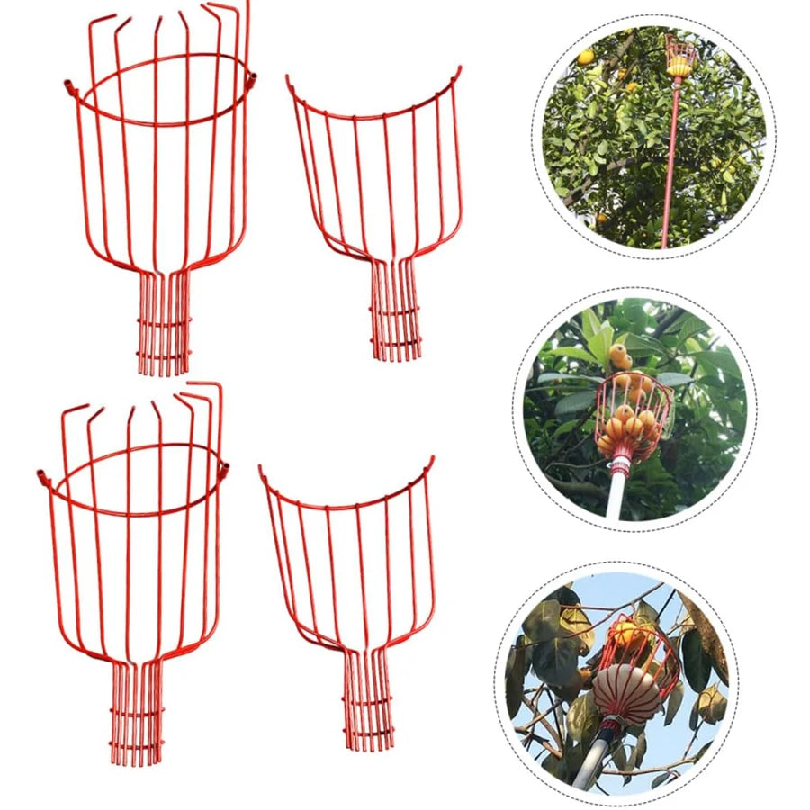 Fruit Picking Tool with Basket Collector