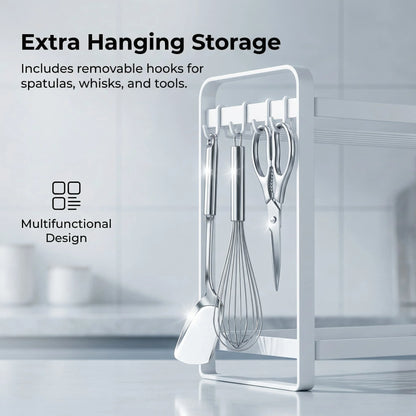 Wall-Mounted Kitchen Storage Shelf