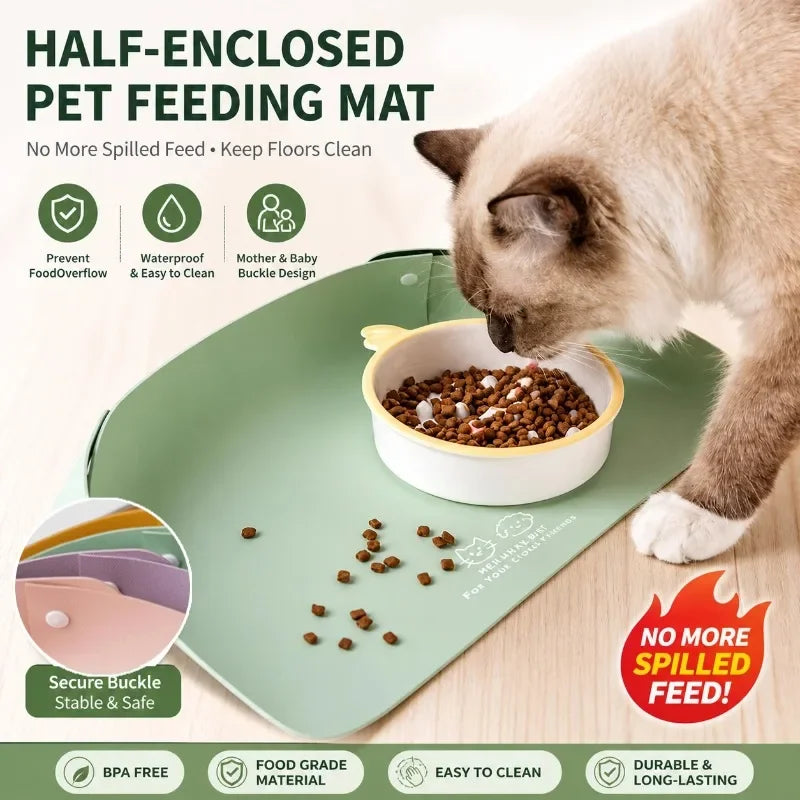 Waterproof PU Leather Pet Feeding Mat