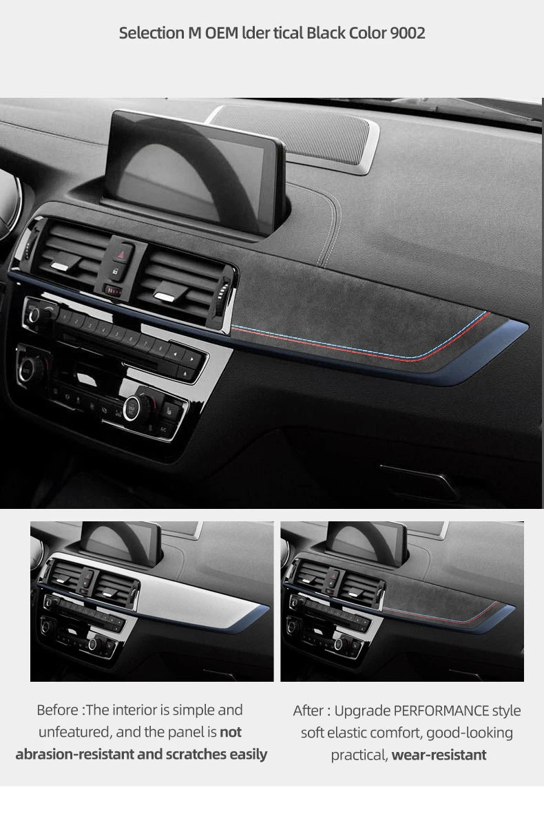 Alcantara Dashboard Trim Cover
