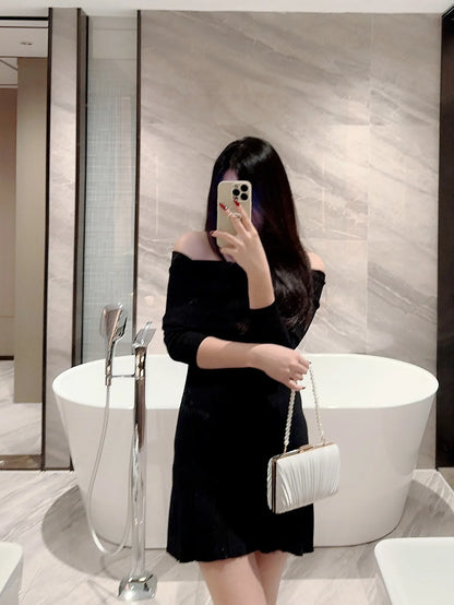 Pleated Design Satin Evening Clutch Bag