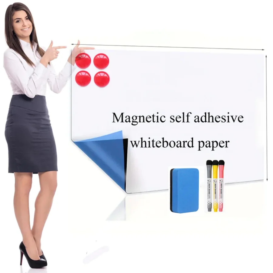 Magnetic Dry Erase Whiteboard Wall Sticker