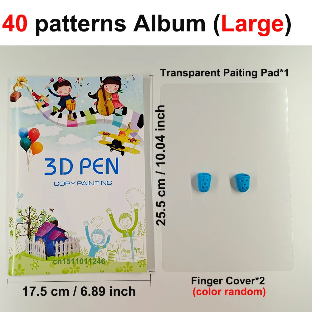 JuniorCare 3D Printing Pen with PLA Filament & Travel Case