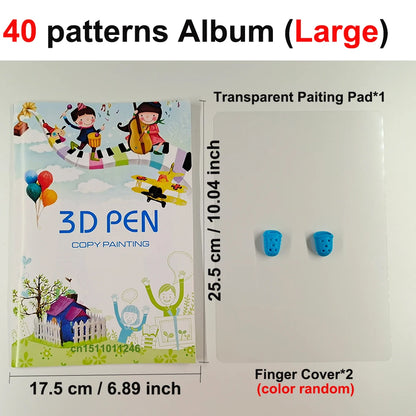 JuniorCare 3D Printing Pen with PLA Filament & Travel Case