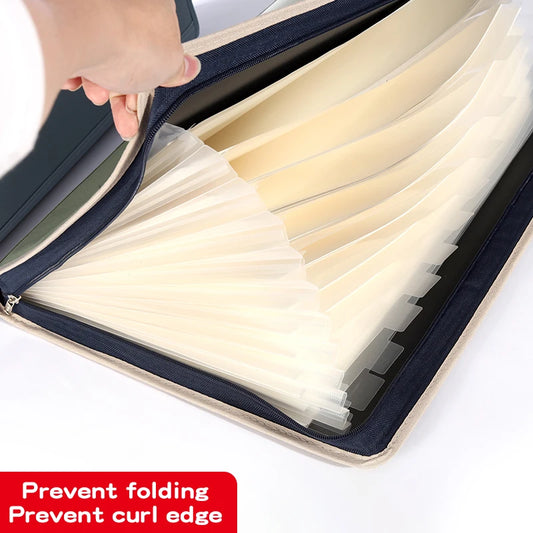 Large Capacity Document Storage Bag