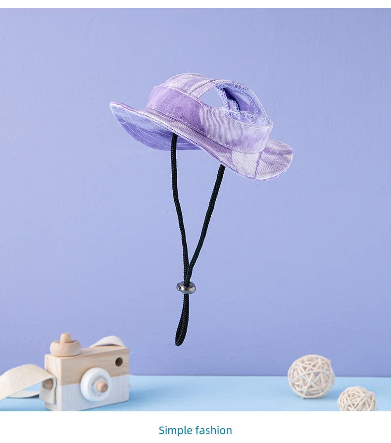 Adjustable Cotton Cat Sun Hat