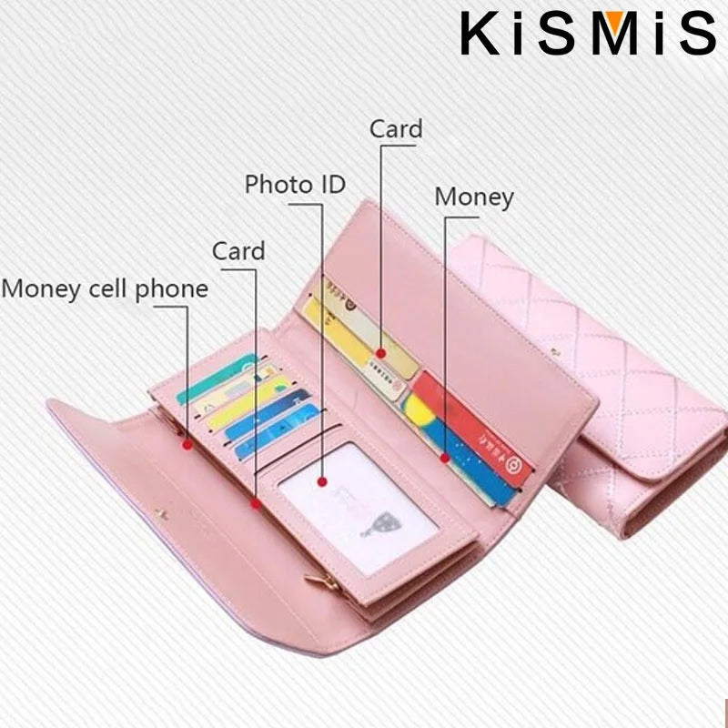 Kismis Pink Pocket Wallet