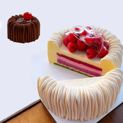Cylindrical Silicone Mousse Cake Mold