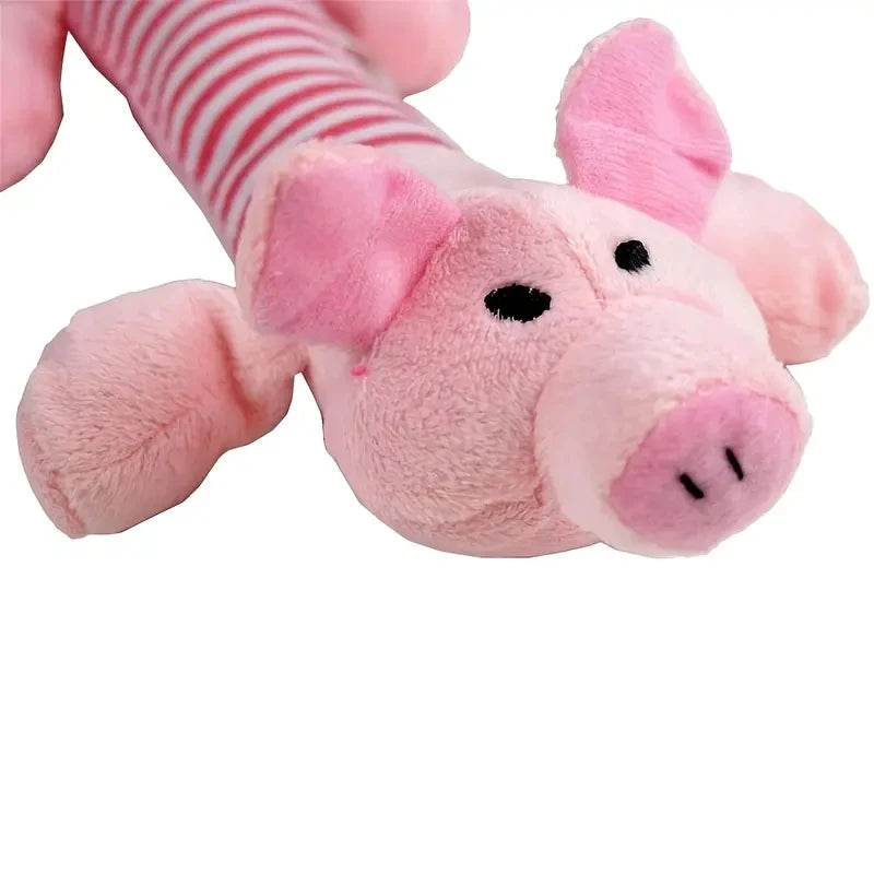 Squeaky Plush Dog Toy