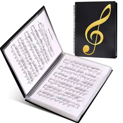 A4 Sheet Music Binder Folder