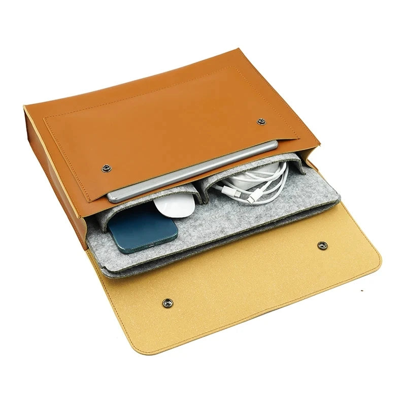 Waterproof PU Laptop Briefcase Sleeve