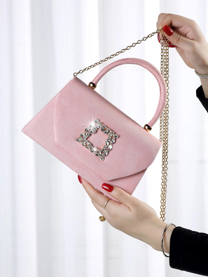 Velvet Evening Clutch Handbag