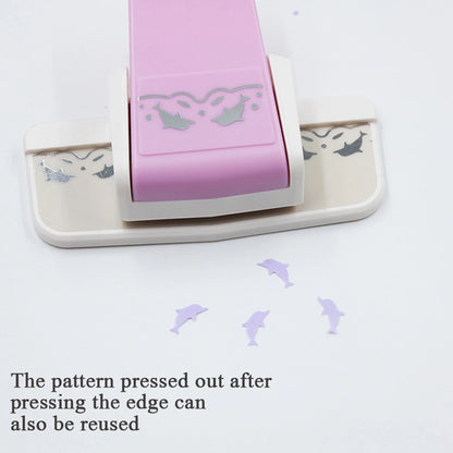 Portable Decorative Edge Punch for Cards, Scrapbooking & Paper Crafts