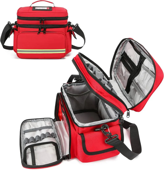 Large Capacity Empty First Aid Medical Bag
