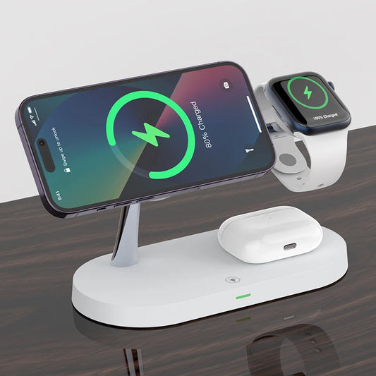 3 in 1 Wireless Charger Stand For iPhone 12 13 14 15