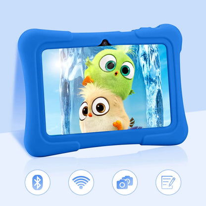 7-Inch Android Kids Tablet with Protective Case & Parental Controls