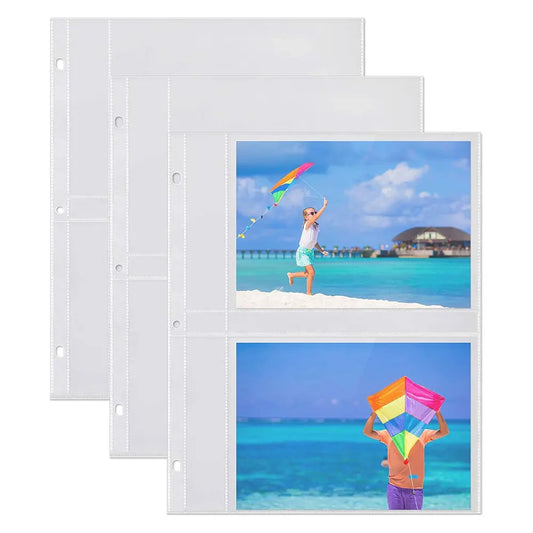A5 Transparent Binder Sleeves for Photos & Photocards