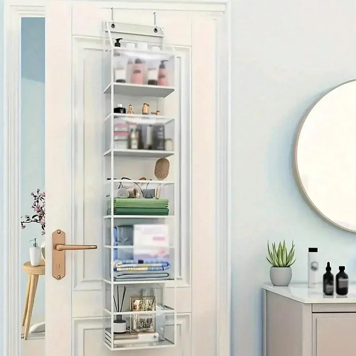 4/6-Tier Hanging Fabric Storage Organiser