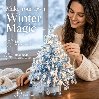 LED DIY Beaded Holiday Tree Kit