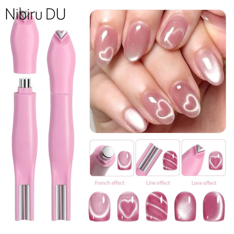 3-in-1 Cat Eye Nail Magnetic Stick