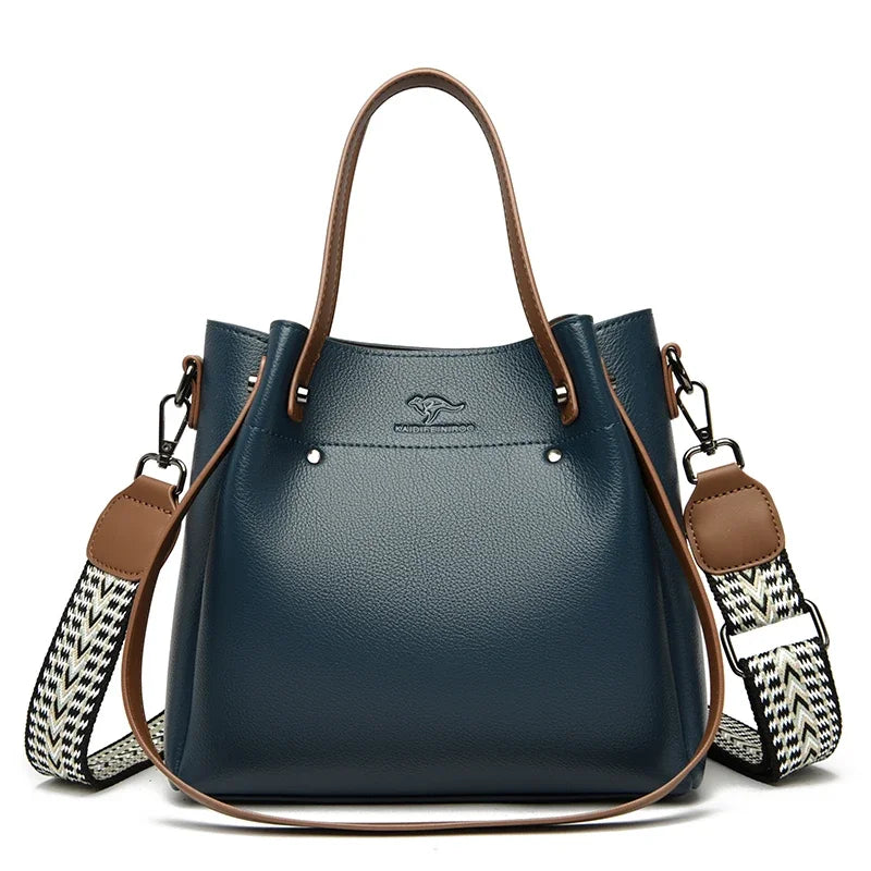 Women’s Microfiber Leather Shoulder Bag