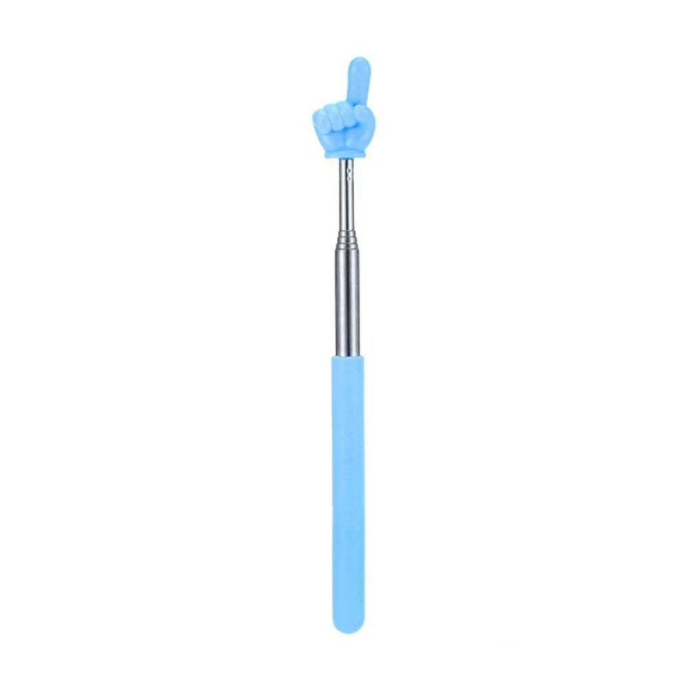 Stainless Steel Telescopic Teaching Pointer with Finger Tip